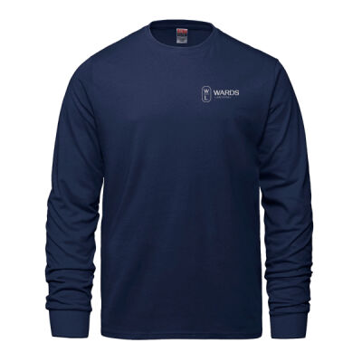 Long Sleeve Crew Neck Tee (Dark)  Thumbnail