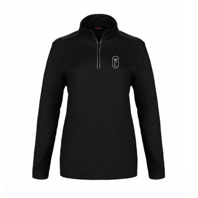 Meadowbrook - Interlock 1/4 Zip Pullover - Ladies (Light logo)  Thumbnail