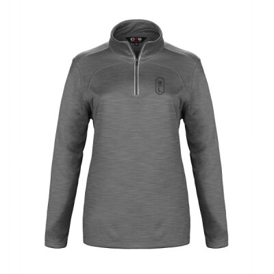 Meadowbrook - Interlock 1/4 Zip Pullover - Ladies (Dark logo) 2 Thumbnail