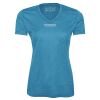 Pro Team Heather Proformance V-Neck Ladies' Tee Thumbnail